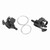 1 Pair Triple Speed Bicycle Gear Shift Derailleur Left/Right Shifter (3x9Speed)