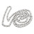 VG Sports Mountain Bike 12 Speed Chain 126 Links 1/2in x11/128 Bicycle Chain Silver