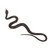 Simulation Black Rubber Snake Fake Snake Garden Props Tricky Funny Toy
