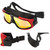 Adult Large Frame Waterproof Antifog Swimming Goggles Electroplate Plain Glass Diving Supplyred black