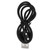 2P Smartwatch Charging Cable Magnetic Watch Charger Replacement USB Data Cable Black 4.0mm/0.2in 9.5mm/0.4in
