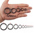 Fishing Rod Guide Repair Kit Ceramic Guide Rings Fishing Rod Repair Kit