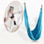 Anti Gravity Aerial Yoga Fitness Hanging Flying Inversion Swing Sling Hammock(Sky Blue)