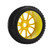 4pcs RC Car Rubber Tires Wheel Rim Set for 1/8 1/10 Remote Control Car Upgrade Accessories