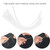 10PCS White 50LB Fishing Loops Connector Fly Loop Line Fishing Tackle Accessory