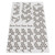 ENLEE 3D Mountain Bike Protective Stickers Set Impact Resistance Bicycle Decorative StickerLattice Pattern for Bicycle Frame