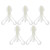 5 Pcs Octopus Lure Soft Luminous Octopus Trolling Bait for Saltwater Ocean FishingApprox. 12cm / 4.7in