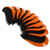 10Pcs/set Leather Golf Club Iron Head Covers Golf Putter Club Head Protect Case SetOrange