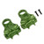 Aluminum Alloy Differential Yoke Set for Arrma Granite 1/10 Remote Control Car Upgrade PartsGreen