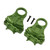 Aluminum Alloy Differential Yoke Set for Arrma Granite 1/10 Remote Control Car Upgrade PartsGreen
