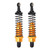2pcs RC Car Shock Absorber 1/16 Front Rear 73mm Length Aluminum Alloy Model Truck DamperGold