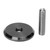 Archery Stabilizer Weights Stainless Steel Archery Bow Stabilizer Balance Weight for Balance Bar Outdoor Titanium Grey