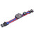 6 in 1 Survival Wrist Watch Multifunctional Outdoor Gear for Man and Women Emergency Survival(Red Blue )