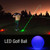 1Pc Electronic LED Lighting Golf Ball for Dark Night Sport Practice Training(Blue)