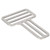 Stainless Steel Diving Weight Belt Keeper T Buckle Adjustable Weight Webbing Stopper Slider