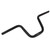 Mountain Bike Handlebar 25.4mm Diameter 580mm Extra Long Handlebar Aluminum Alloy Folding Road Bike Riser Bar 160mm / 6.3in Height