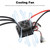 Waterproof 3670 2650KV Brushless Motor 120A Brushless ESC Programming Card Combo Set for 1/8 Remote Control Car Truck