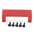 Aluminum Servo Plate Metal Servo Mount for HBX 2098B 1/24 RC Crawler Car Upgrade PartRed