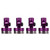 4Pcs RC Magnetic Body Post Invisible Body Shell Post Mount for 1/8 1/10 Remote Control VehiclePurple