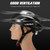 Lightweight Bicycle Helmet with Visor In-mold Mountain Road Bike Cycle Helmet Outdoor Sport Protective Helmet for Men and Women