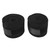 2pcs Boxing Handwraps Cotton 5m Quick Drying Semi Elastic Hook Loop Design Sports Hand Wraps for Kickboxing Muay Thai Black