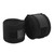 2pcs Boxing Handwraps Cotton 5m Quick Drying Semi Elastic Hook Loop Design Sports Hand Wraps for Kickboxing Muay Thai Black