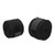 2pcs Boxing Handwraps Cotton 5m Quick Drying Semi Elastic Hook Loop Design Sports Hand Wraps for Kickboxing Muay Thai Black