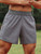 Men Sport Shorts Elastic Waist Pocket Towel Loop Running Basketball Gym Athletic Loose Fit Quick-dry Casusal Shorts