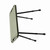 Foldable Camping Tables Aluminum Alloy Lightweight Folding Table Adjustable Height Picnic Desk