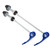 1 Pair/set Bicycle Front Rear Quick Release Skewers Wearproof Bike Quick Release LeverBlue