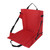 Folding Seat Cushion Soft Breathable Wearable Portable Foldable Chair Pad for Bleacher Camping Hiking Fishing Red
