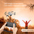 S89 RC Drone with Camera 4K Wifi FPV Drone Mini Folding Quadcopter Toy for Kids with Gravity Sensor Control Headless Mode Gesture Photo Video Function