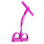 Pedal Resistance Band Multi Function Tension Rope Sit Up Pull Rope Sit Up Exercise Equipment for Home Travel Use Pink