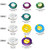 Outdoor Kite Line Winder Winding Reel Grip Wheel with Flying Line String Kite Flying Tool