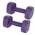 2pcs 4lb Dumbbell Fitness Weightlifting Bodybuilding Yoga Sport Weight Loss EquipmentPurple