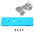 RC Battery Tray with Screw Replacement Accessory Fit for RGT EX86100 1/10 RC CarBlue 680022B