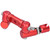 Double Side V Bar Archery Rod Stabilizer Adjustable Quick Disconnect Mount Shooting Tool Red