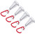 Stainless Steel Nail Spring Hook Outdoor Camping Tent Wind Rope Buckle Pallet Fittings