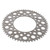 Folding Bicycle Chainwheel Smooth Fastness AntiCorrosion Wearproof Bike Chainring(Ruthenium Black )