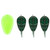 Fishing Feeder Soluble Sinker Method Bait Lure Stuffed Lead Weight Tackle Accessory