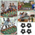 4Pcs Foosball Table Balls 36mm Colorful Table Soccer Balls Foosball Tabletop Game Foosball Accessory Replacements