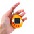 Children Electronic Toys Crack Eggshell Virtual Digital Pet Handheld Game Machine(White)
