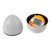 Children Electronic Toys Crack Eggshell Virtual Digital Pet Handheld Game Machine(White)