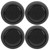 ZTTO Bike Handlebar Grips Bar Ends Screw Plugs Polyester Rubber Bicycle Cycling AccessoryBlack