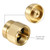 Propane Fuel Tank Adapter Lindal Valve Output Camping Stove Tank Convert  Gas Tank Adapter 1 LB Cylinder Input