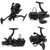 9+1BB Speed Ratio Fishing Reel with Dual Brake System Smooth Spinning Reel with Dual Spool Interchangeable Handle Fishing Tackle