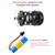 800 Remote Control Boats 2.4G 20km/h RC Boat RC Toy Gift for Kids Adults Boys Girls with Bag 3 Battery