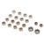 20pcs RC Car Ball Bearing Set Steel Silver RC Accessories for AXIAL SCX24 1/24 RC Crawlers
