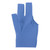 Billiard Pool Gloves 3 Fingers Cue Gloves Shooters Snooker Cue Sport Glove For Left Right Hand Blue