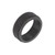 8MM Mens Spinner Ring Noiseless Titanium Steel Cool Anxiety Ring for Anxiety Stress Relieving Black No. 11 65mm / 2.6in